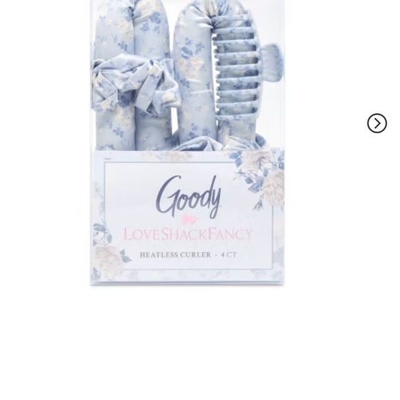 LoveShackFancy Blue Floral Heatless Curler Set